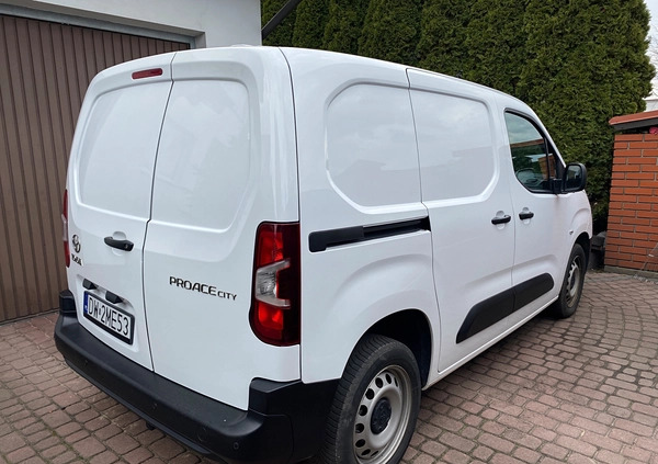 Toyota Proace City cena 59900 przebieg: 96000, rok produkcji 2021 z Żyrardów małe 137